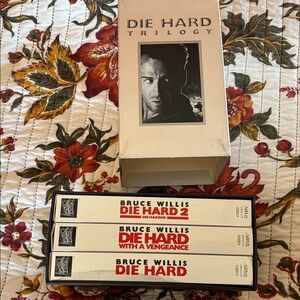 Die Hard Trilogy VHS Box Set